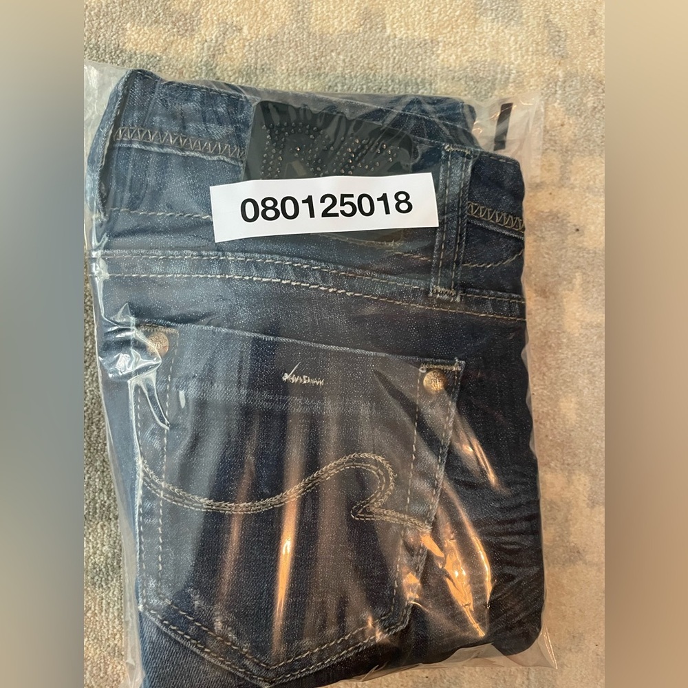 ReRock by Express Womens Size 29 Mid Rise Skinny Medium Wash Blue Denim Jeans# - Picture 9 of 9